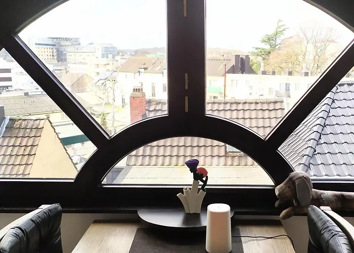 Super Penthouse #9 Oder Studio #6 Mit Aufzug, Terrasse & Wintergarten Im Zentrum Eschweiler photo