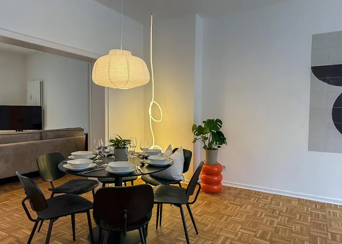 Nooqa! 'Exklusives Design Apartment' - Parkplatz, Balkon, Nespresso - 6 Personen - 85Qm Duisburg photo
