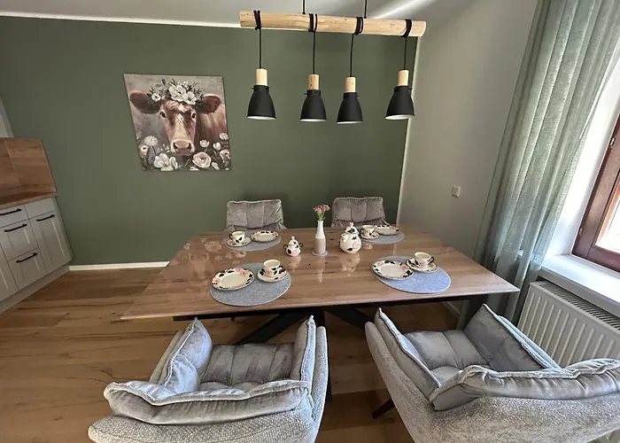 Фото Ferienwohnung Kapellenblick Халленберг