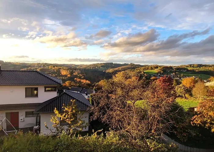 Apartmán Panoramablick, Ruhiger Lage, 20 Min Nach Koeln Overath fotorgafie