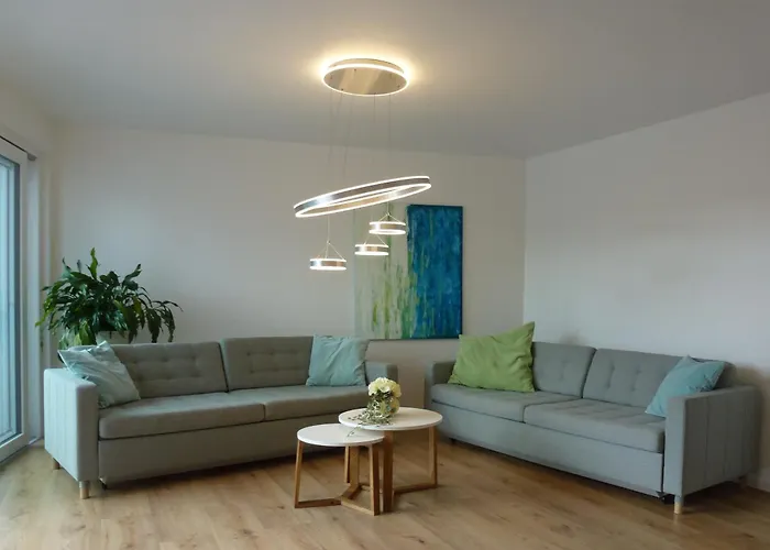 Modernes Design-Apartment In Paderborn Zentrum Nahe Bahnhof Mit Garage & Kueche foto
