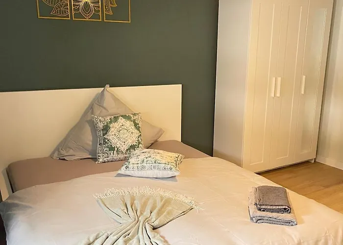 City Apartment 5 Krefeld 20 Km Dus Airport Messe fotoğrafı