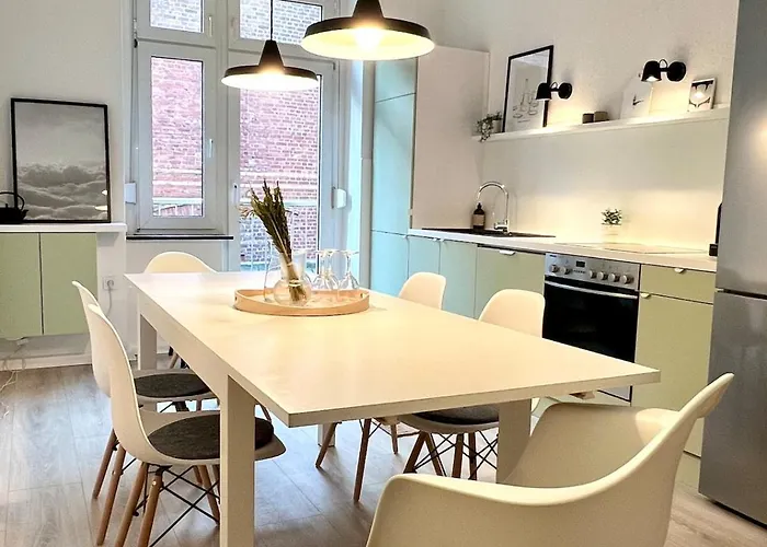 슈벰 Design Altbau Modern Zwischen Koeln & Duesseldorf 아파트 사진