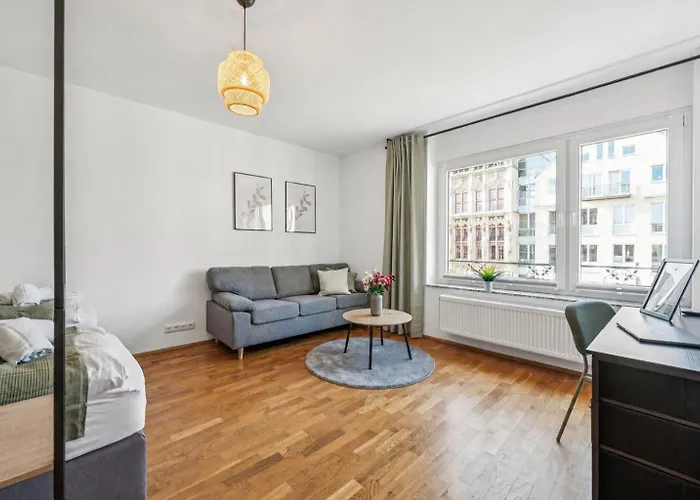 Helle 3 Zi Wohnung, Balkon, Tv, Zentral Wesel képek