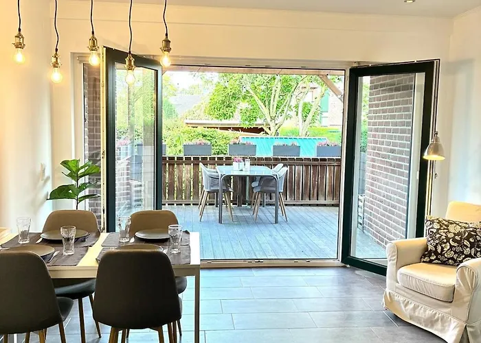 Gemuetliche Erdgeschosswohnung Mit Terrasse Und Kamin Bocholt foto