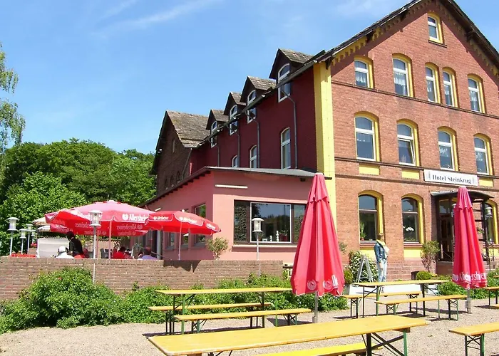 Hotel Steinkrug An Der Weser Boffzen photo